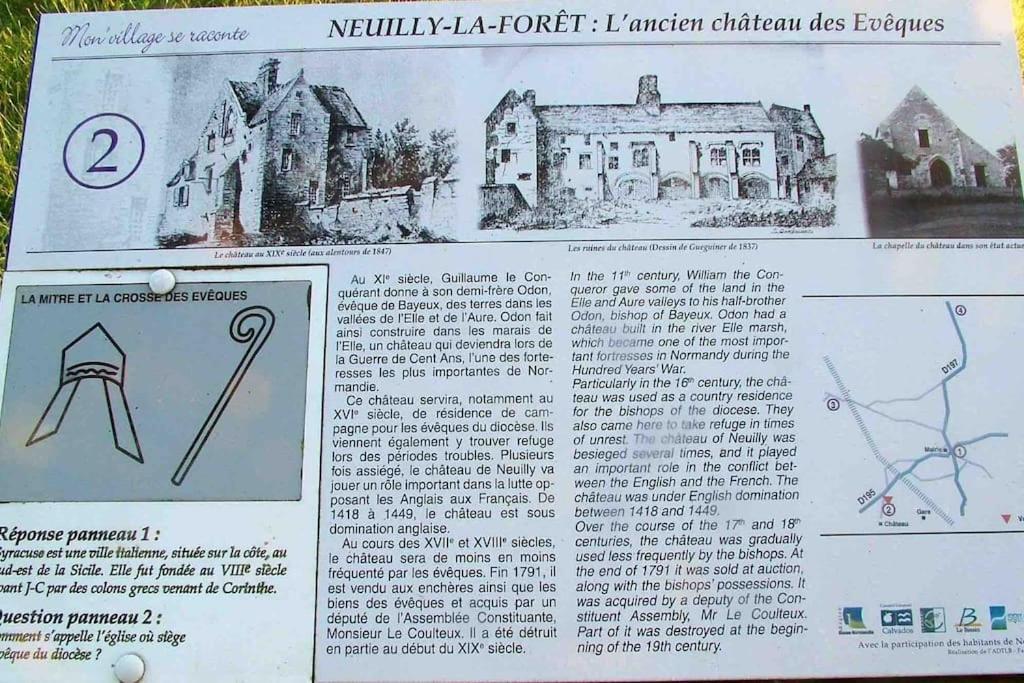 Villa Le Chateau De Neuilly La Foret Isigny-sur-Mer Exterior foto